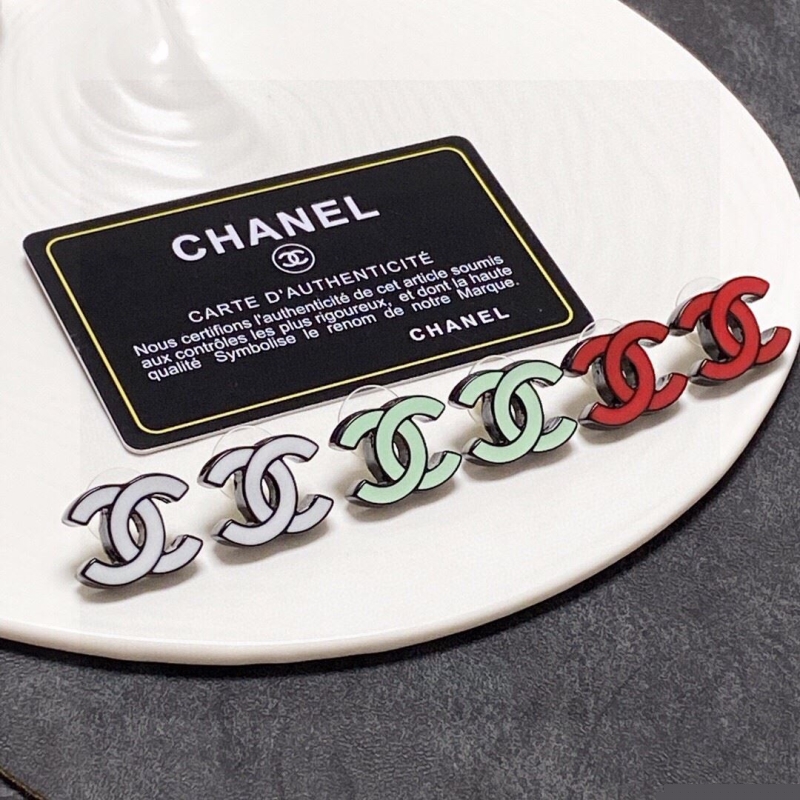 Ch*el earrings